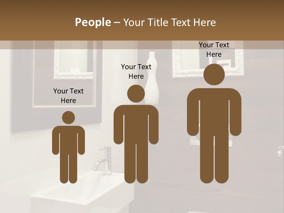 Wash Sink Bathroom PowerPoint Template