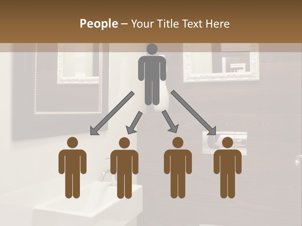 Wash Sink Bathroom PowerPoint Template