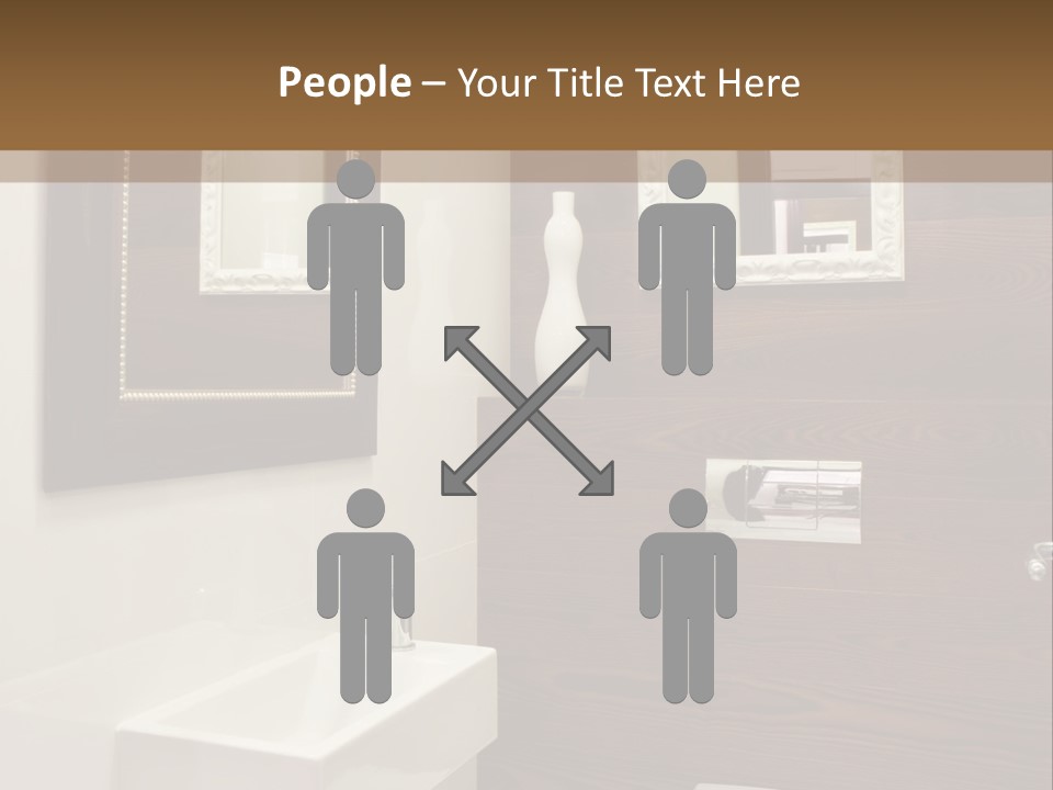 Wash Sink Bathroom PowerPoint Template