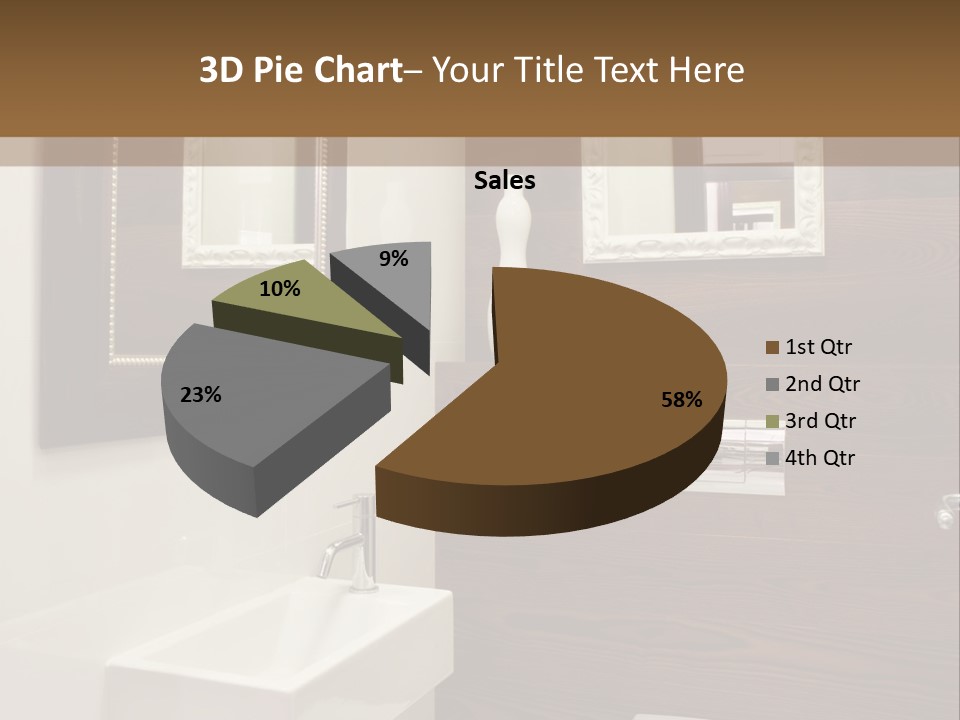 Wash Sink Bathroom PowerPoint Template