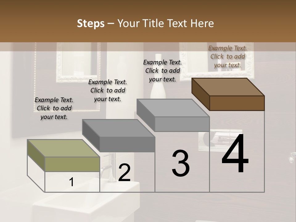 Wash Sink Bathroom PowerPoint Template