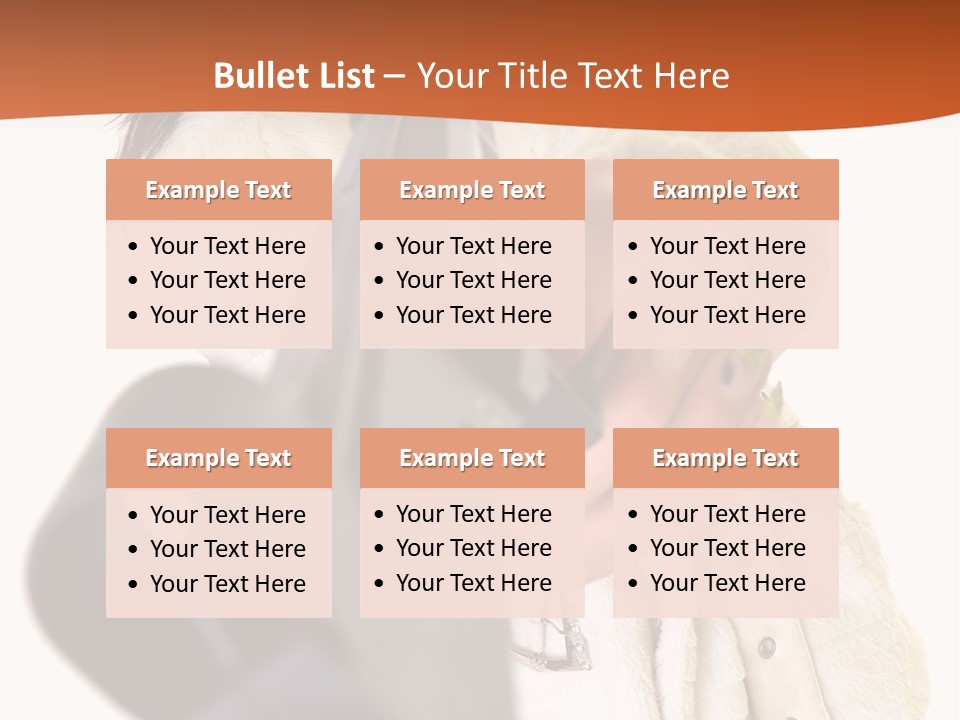 Pose Pistol Black PowerPoint Template