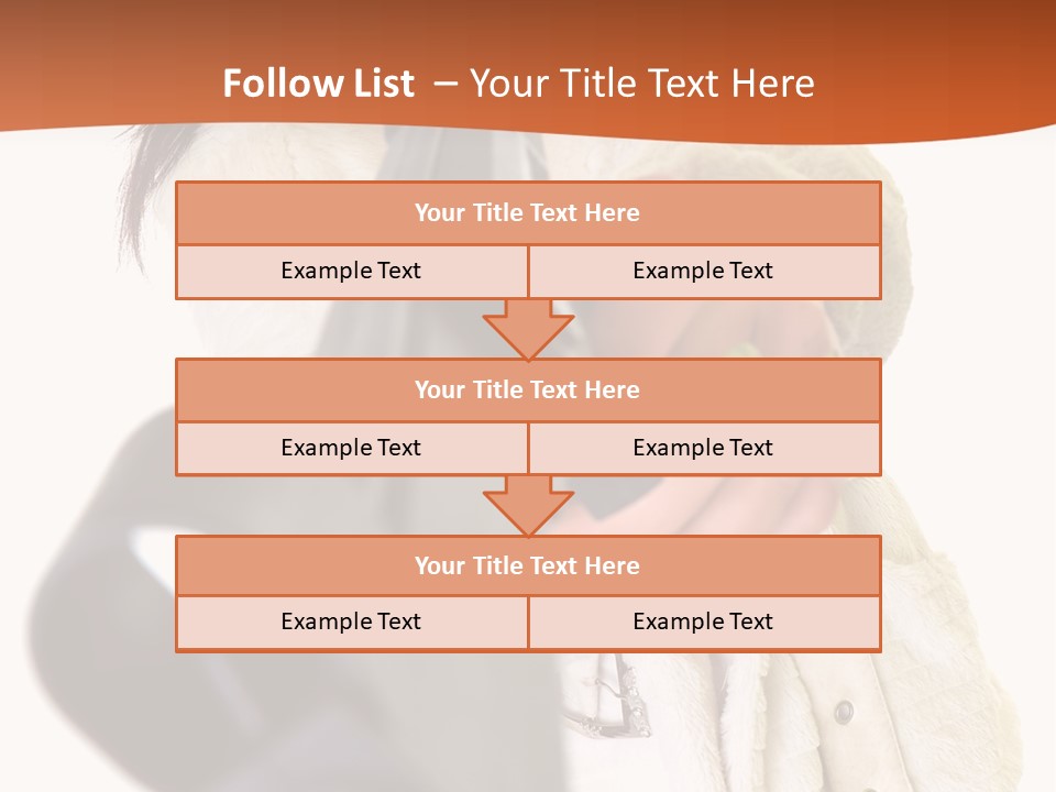 Pose Pistol Black PowerPoint Template
