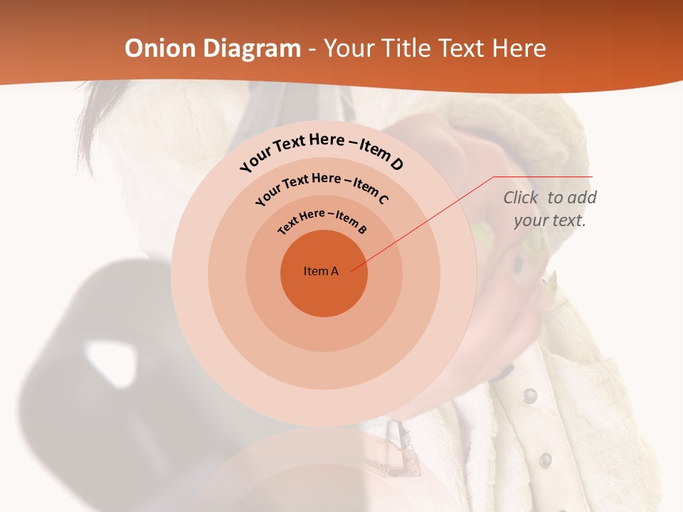 Pose Pistol Black PowerPoint Template