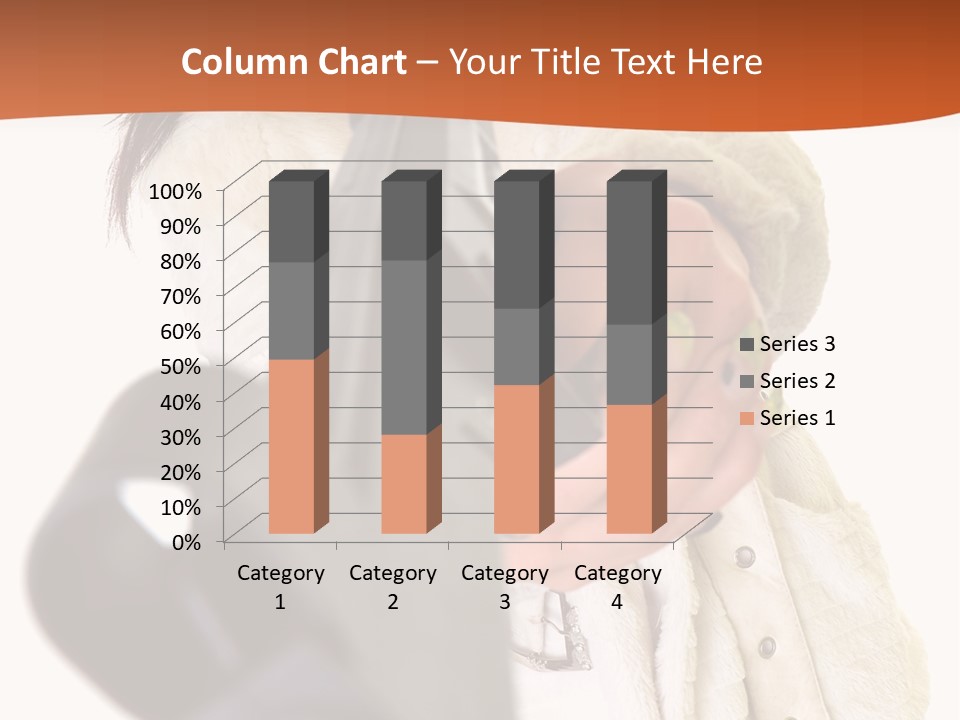 Pose Pistol Black PowerPoint Template