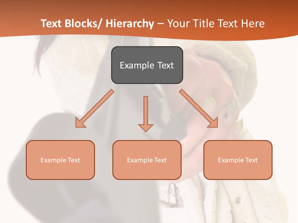 Pose Pistol Black PowerPoint Template