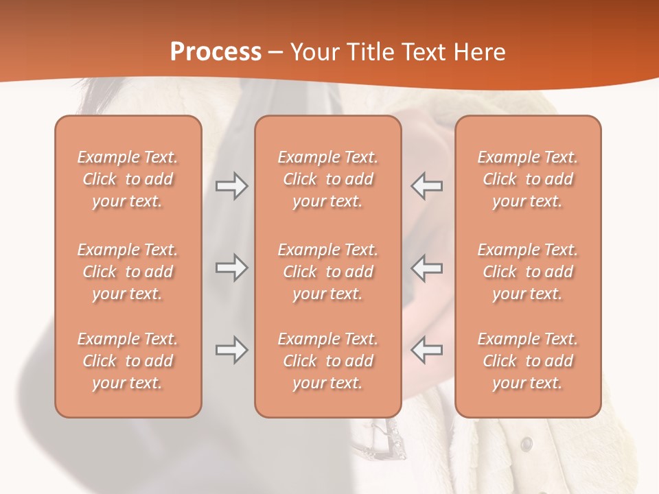 Pose Pistol Black PowerPoint Template