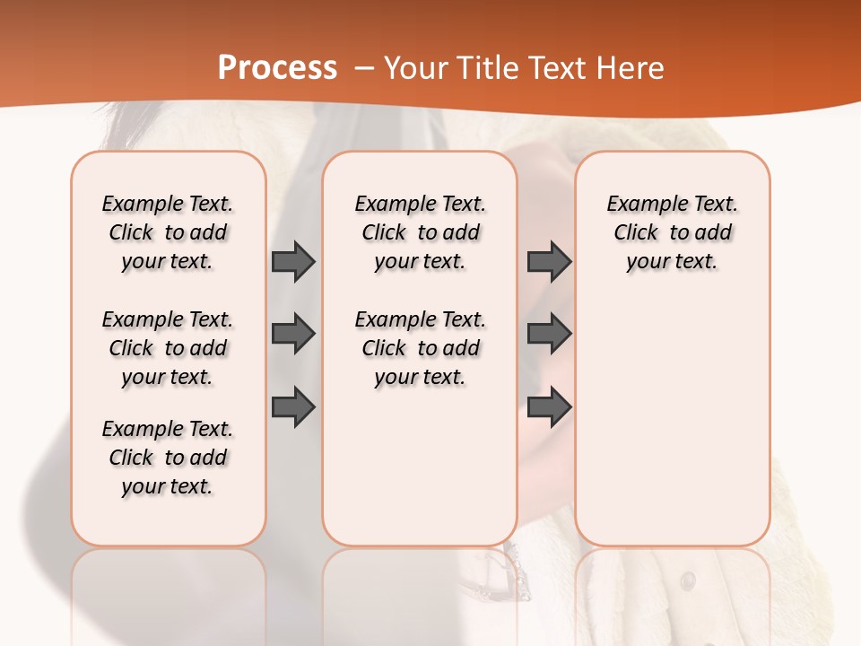 Pose Pistol Black PowerPoint Template