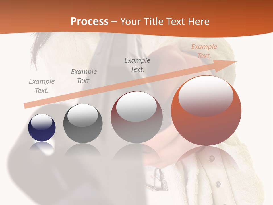 Pose Pistol Black PowerPoint Template