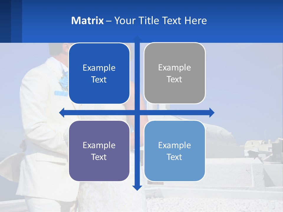 Caucasian Engagement Man PowerPoint Template