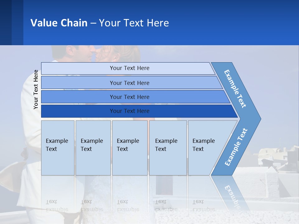 Caucasian Engagement Man PowerPoint Template