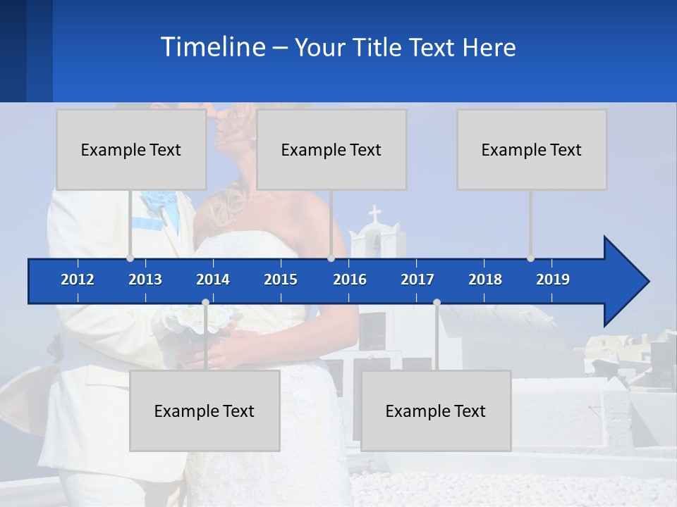 Caucasian Engagement Man PowerPoint Template