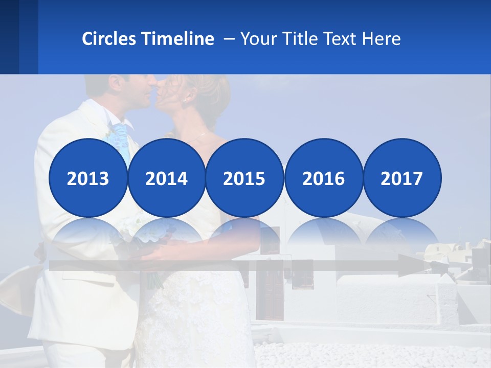 Caucasian Engagement Man PowerPoint Template