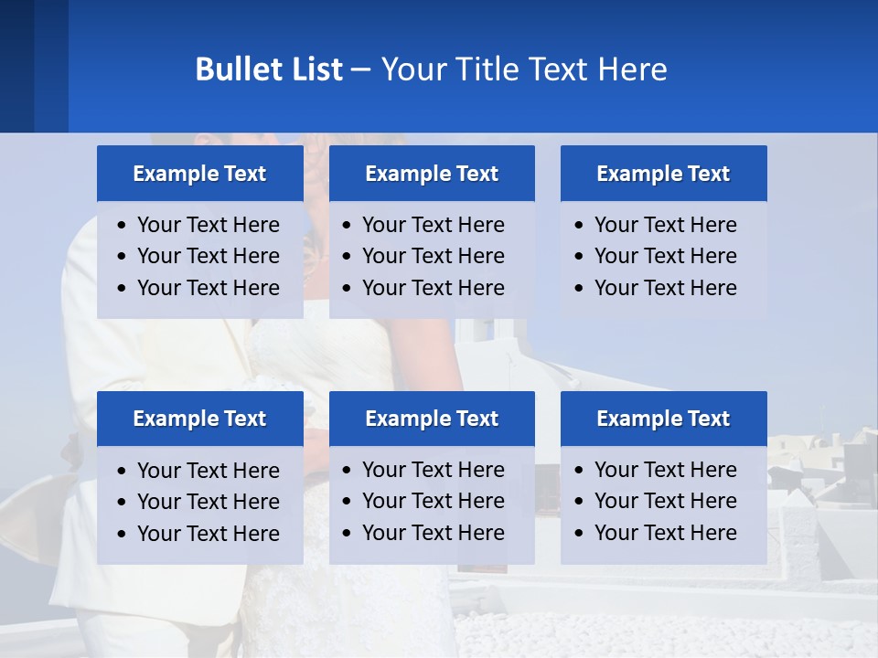 Caucasian Engagement Man PowerPoint Template