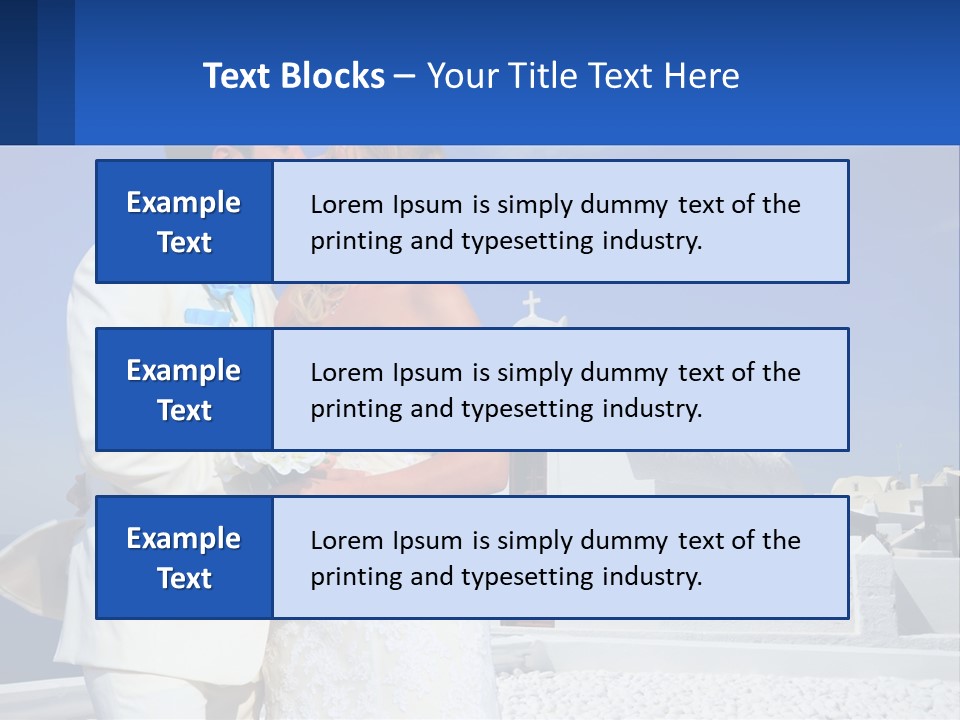 Caucasian Engagement Man PowerPoint Template
