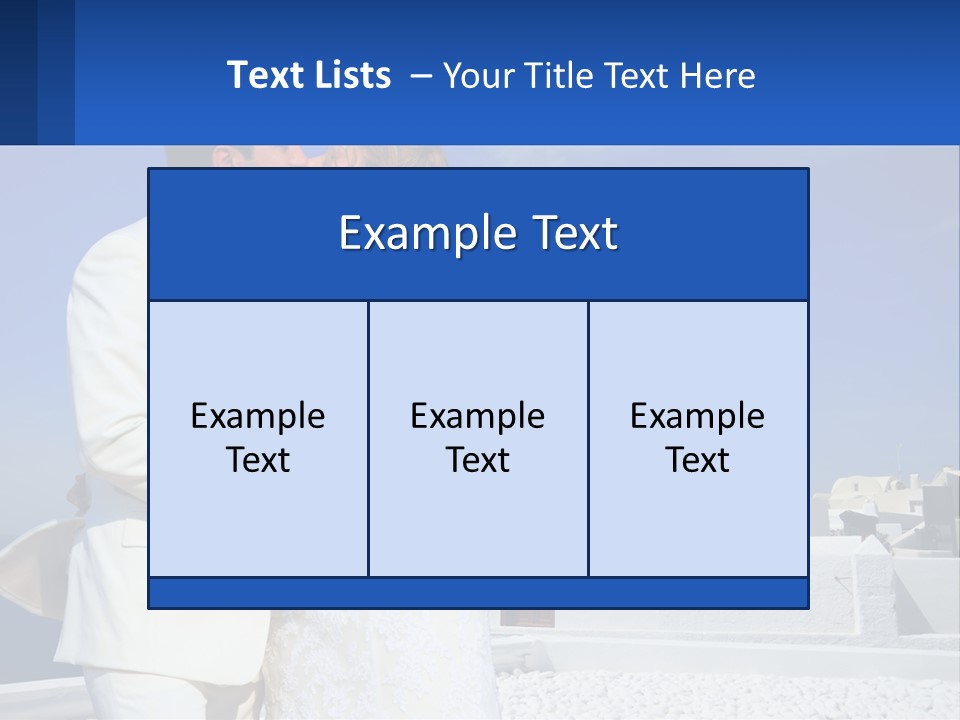 Caucasian Engagement Man PowerPoint Template