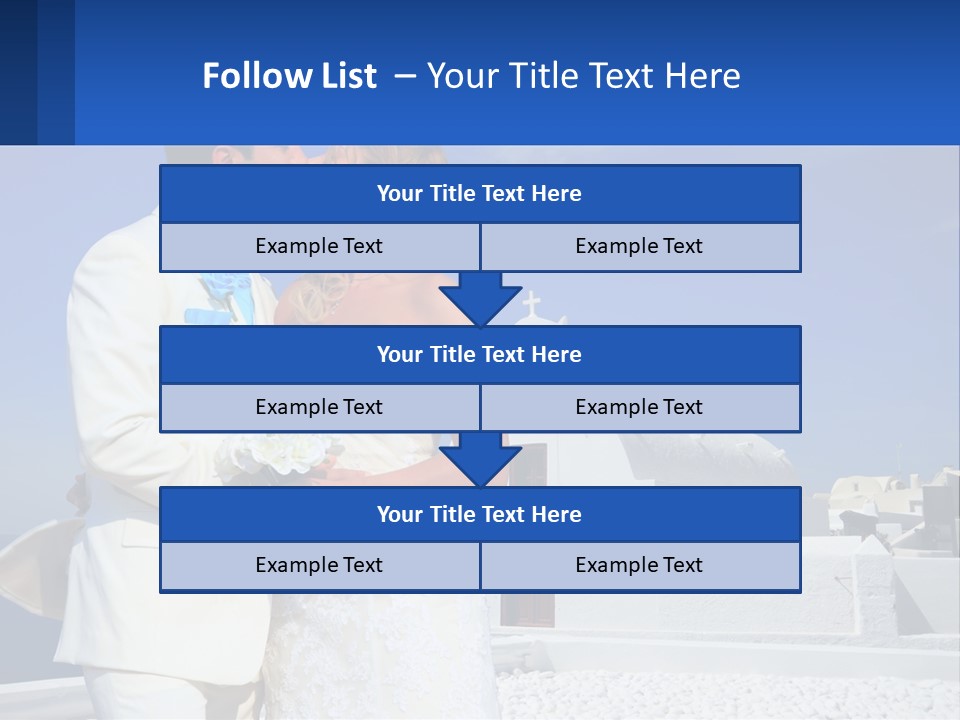 Caucasian Engagement Man PowerPoint Template