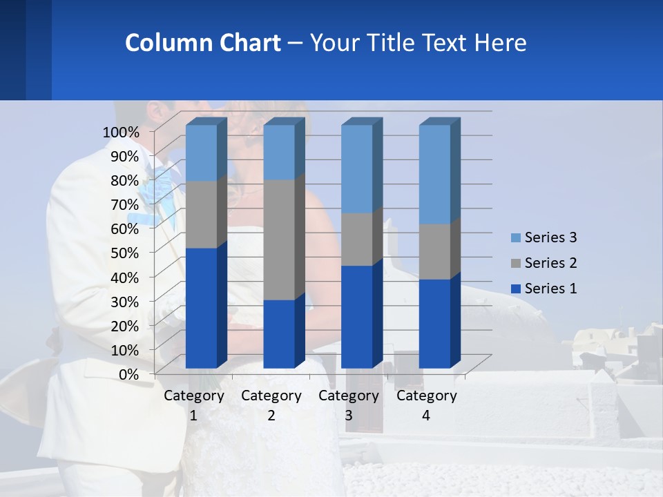 Caucasian Engagement Man PowerPoint Template