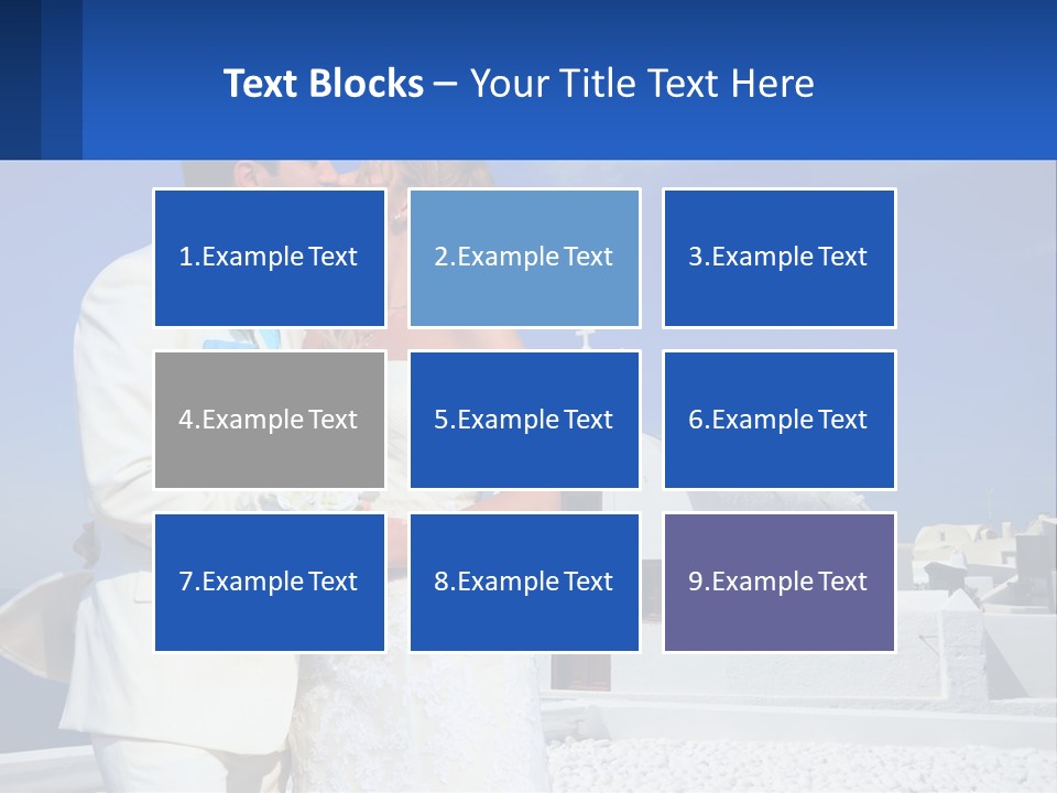 Caucasian Engagement Man PowerPoint Template