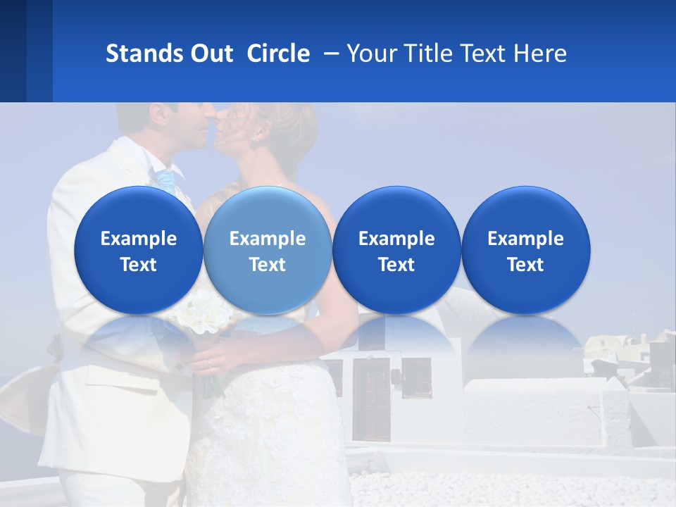 Caucasian Engagement Man PowerPoint Template