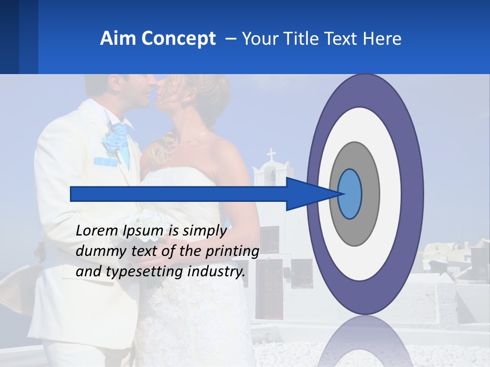 Caucasian Engagement Man PowerPoint Template