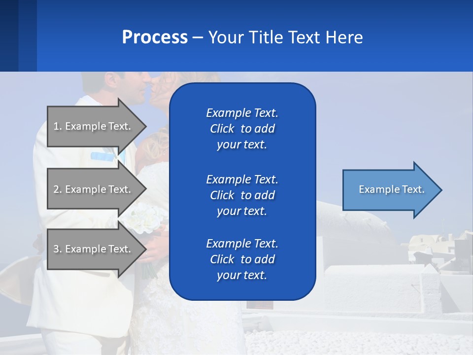 Caucasian Engagement Man PowerPoint Template