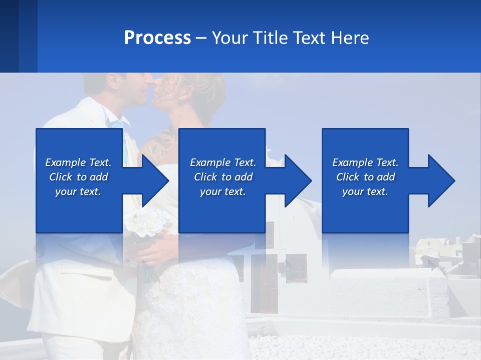 Caucasian Engagement Man PowerPoint Template