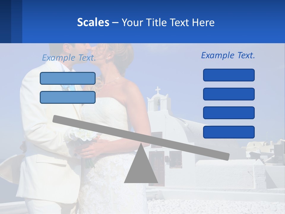 Caucasian Engagement Man PowerPoint Template