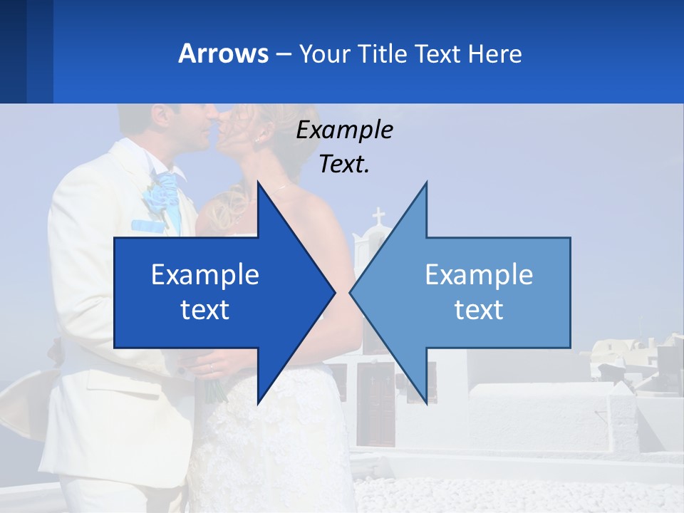 Caucasian Engagement Man PowerPoint Template