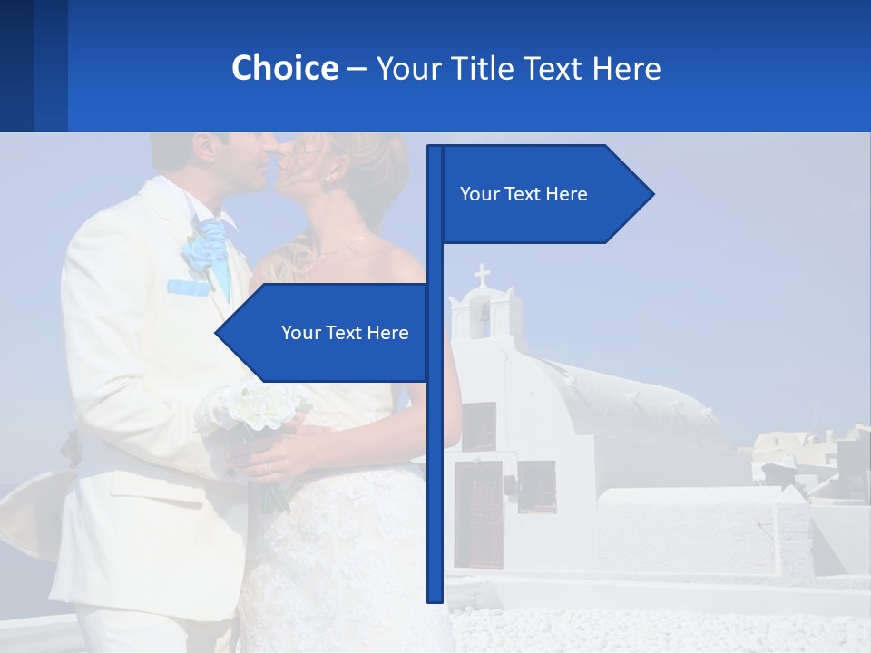 Caucasian Engagement Man PowerPoint Template