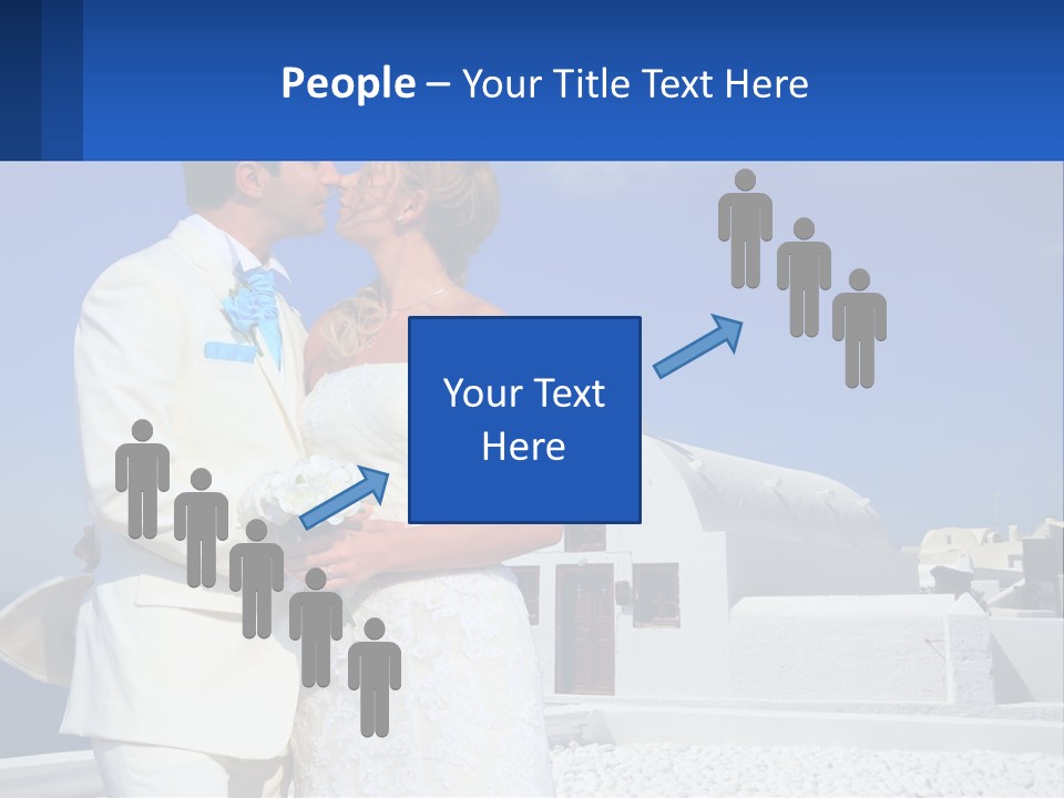 Caucasian Engagement Man PowerPoint Template