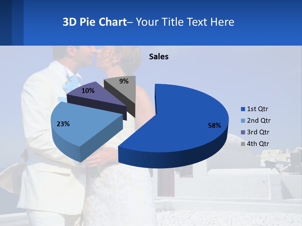 Caucasian Engagement Man PowerPoint Template