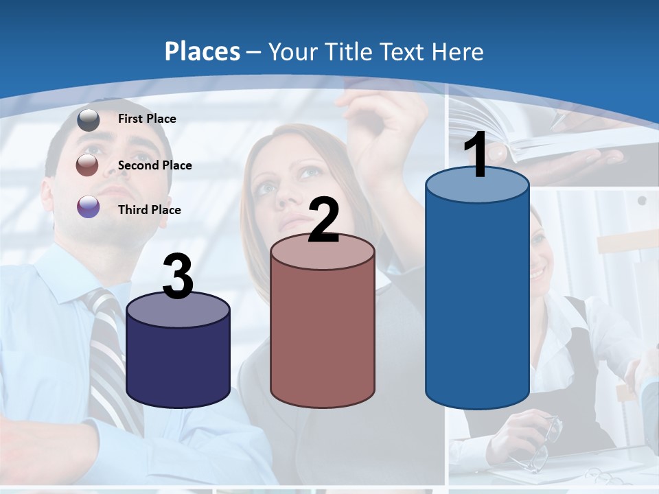 Communication Hand Business PowerPoint Template