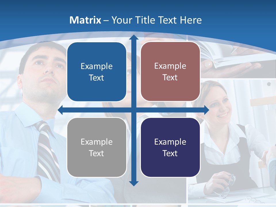 Communication Hand Business PowerPoint Template