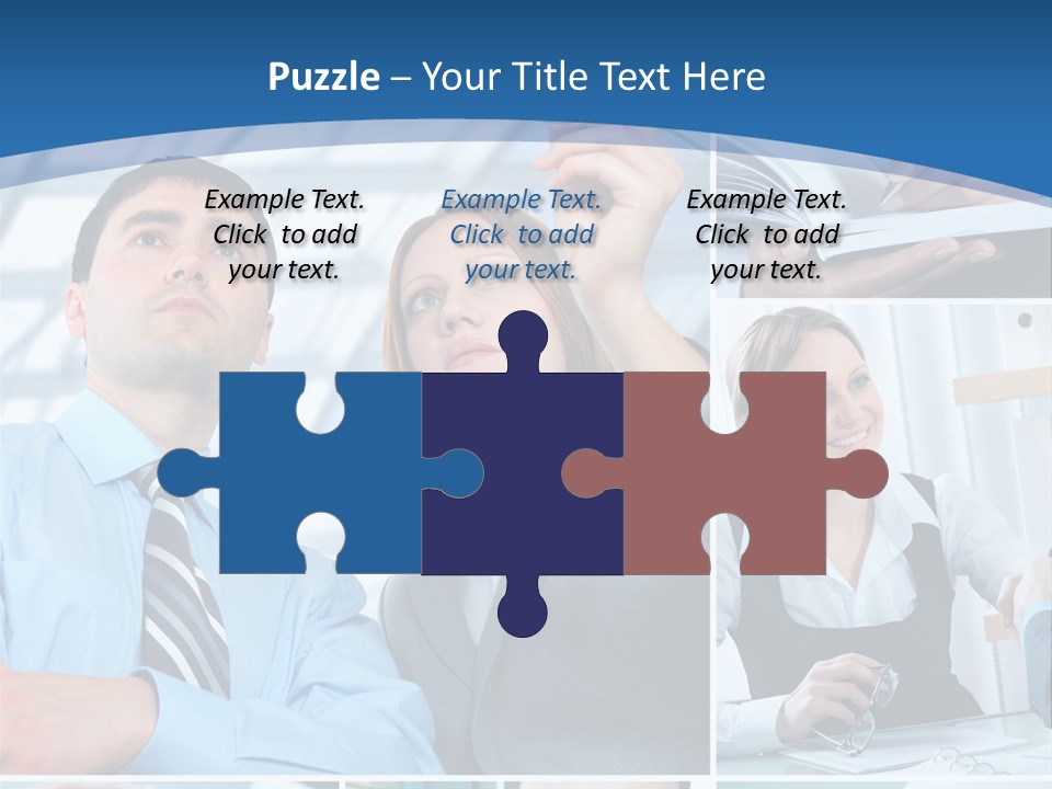 Communication Hand Business PowerPoint Template