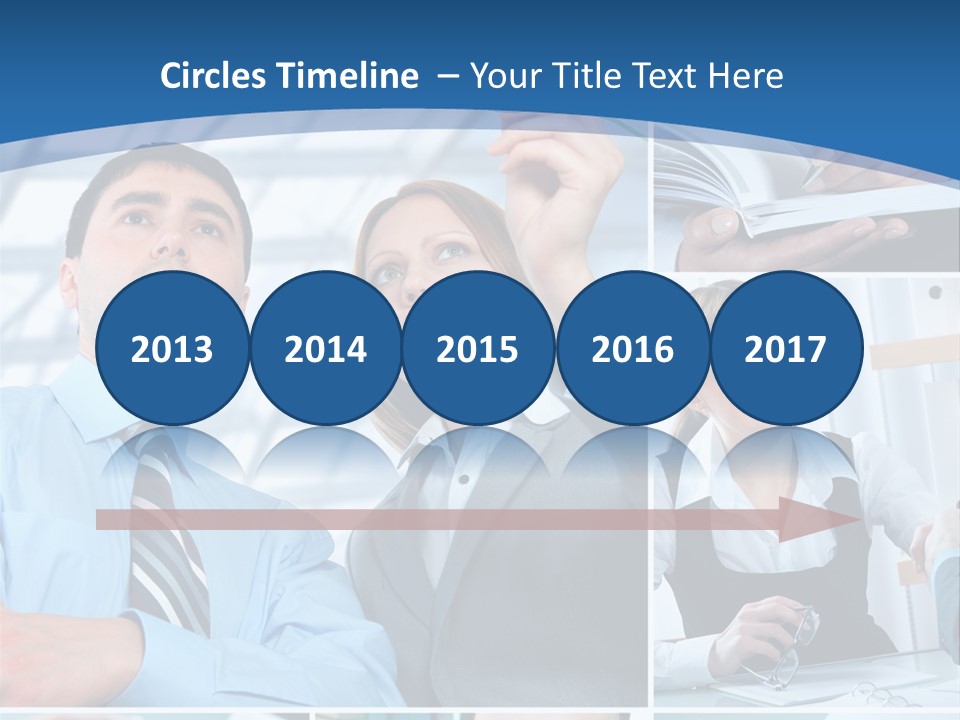 Communication Hand Business PowerPoint Template