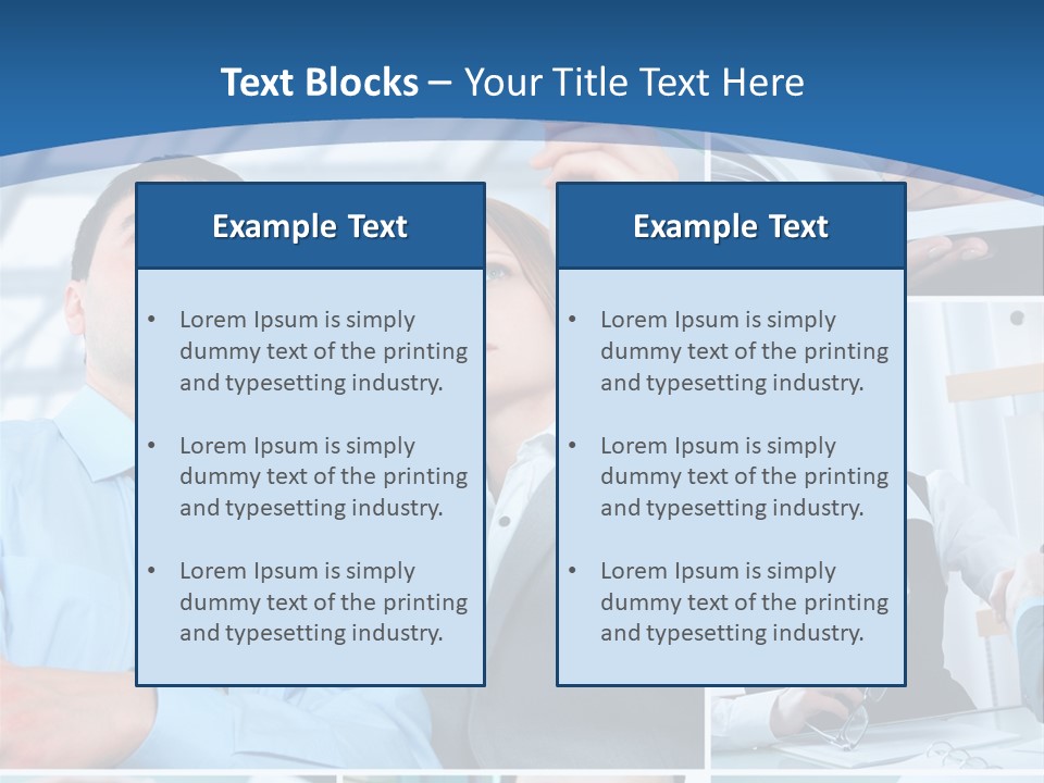 Communication Hand Business PowerPoint Template