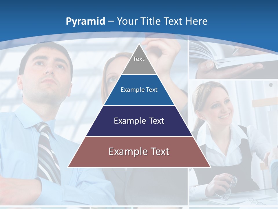 Communication Hand Business PowerPoint Template