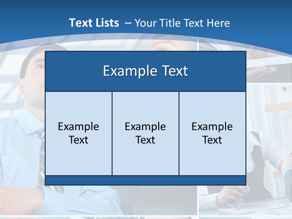 Communication Hand Business PowerPoint Template