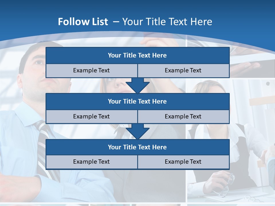 Communication Hand Business PowerPoint Template