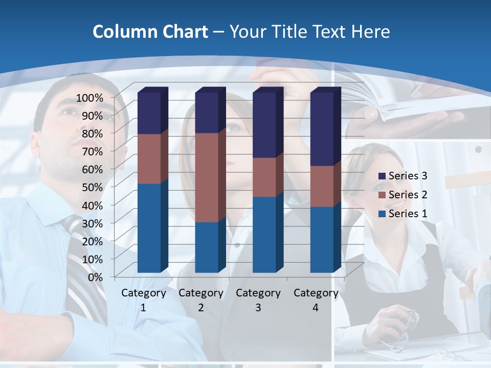 Communication Hand Business PowerPoint Template