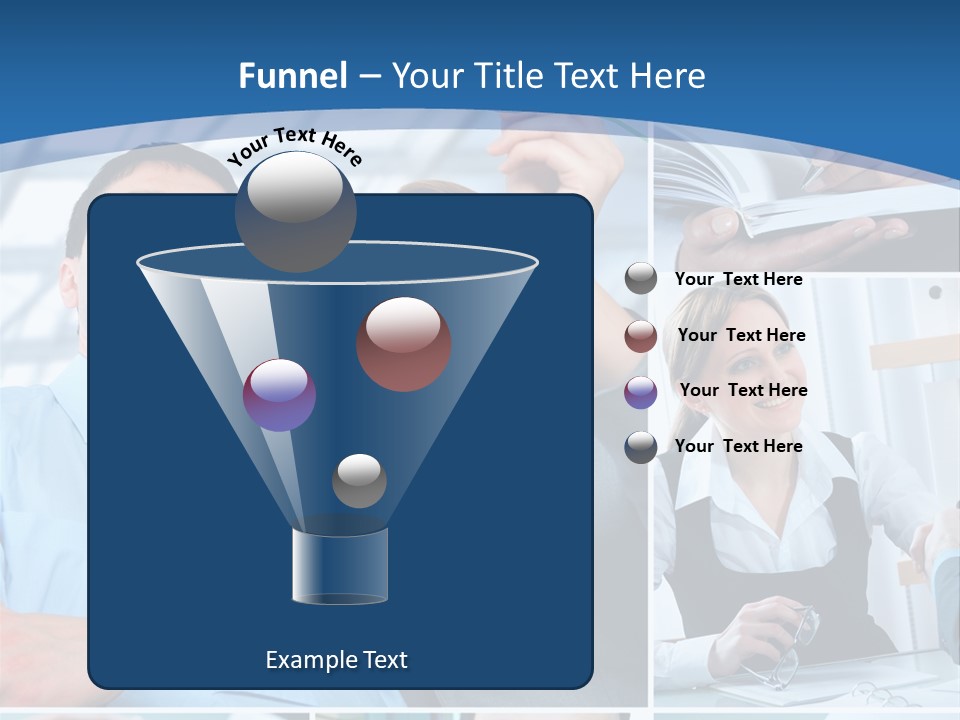 Communication Hand Business PowerPoint Template