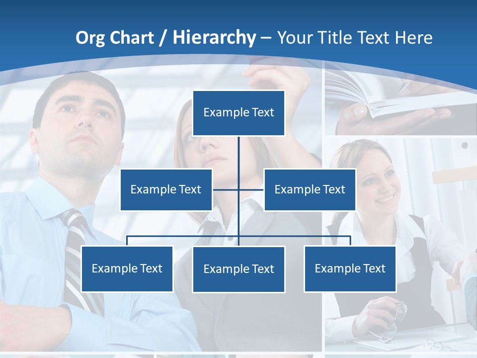 Communication Hand Business PowerPoint Template