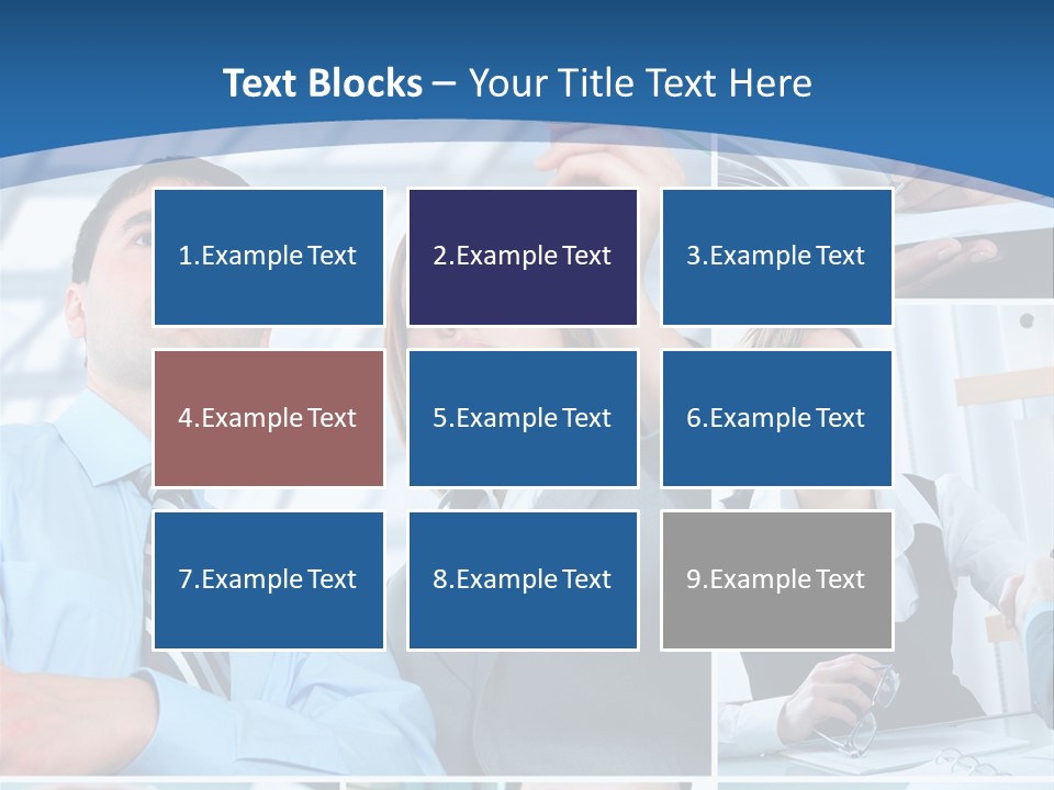 Communication Hand Business PowerPoint Template
