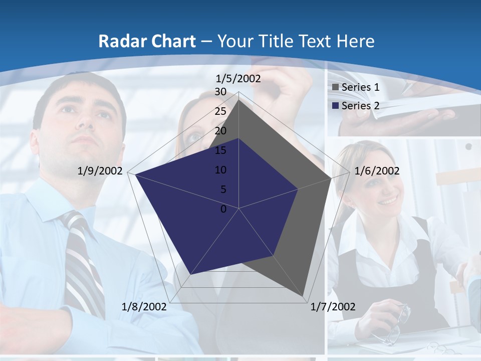 Communication Hand Business PowerPoint Template