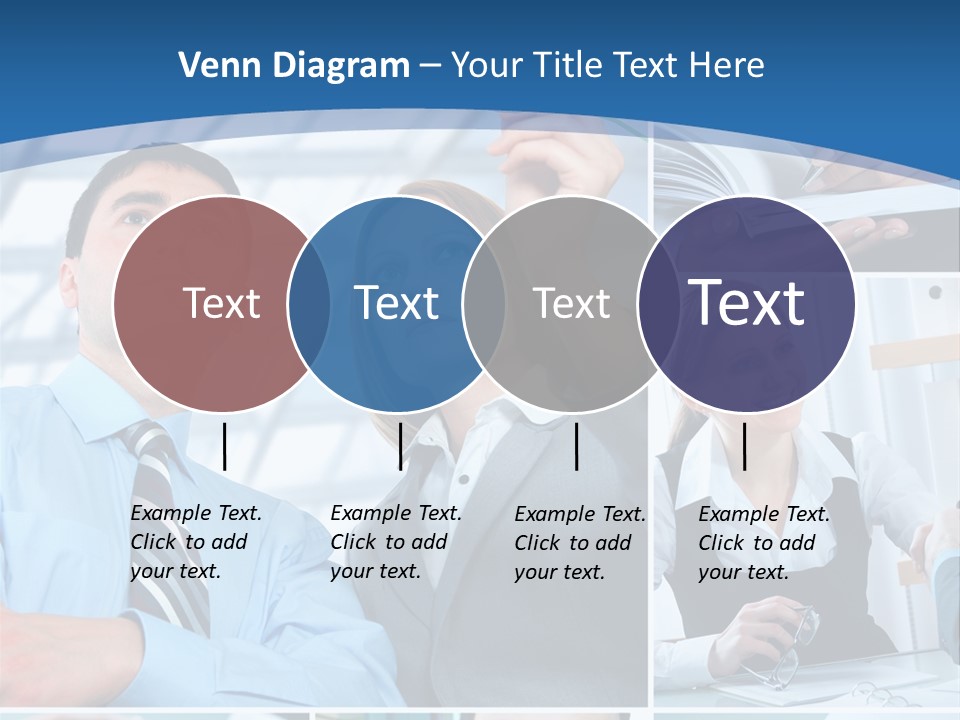 Communication Hand Business PowerPoint Template