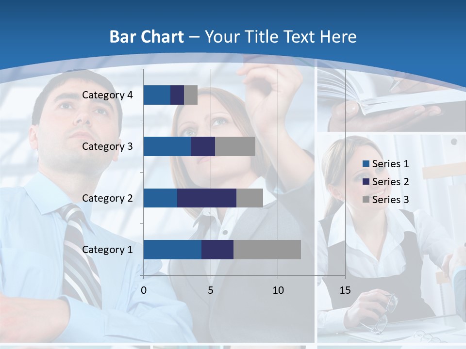Communication Hand Business PowerPoint Template