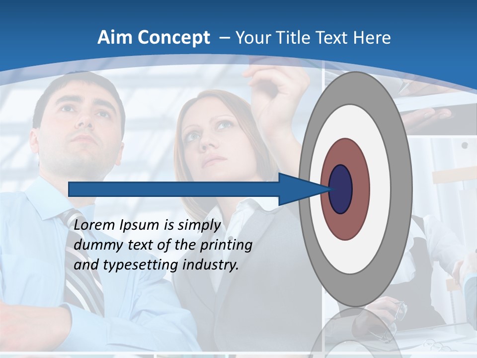 Communication Hand Business PowerPoint Template