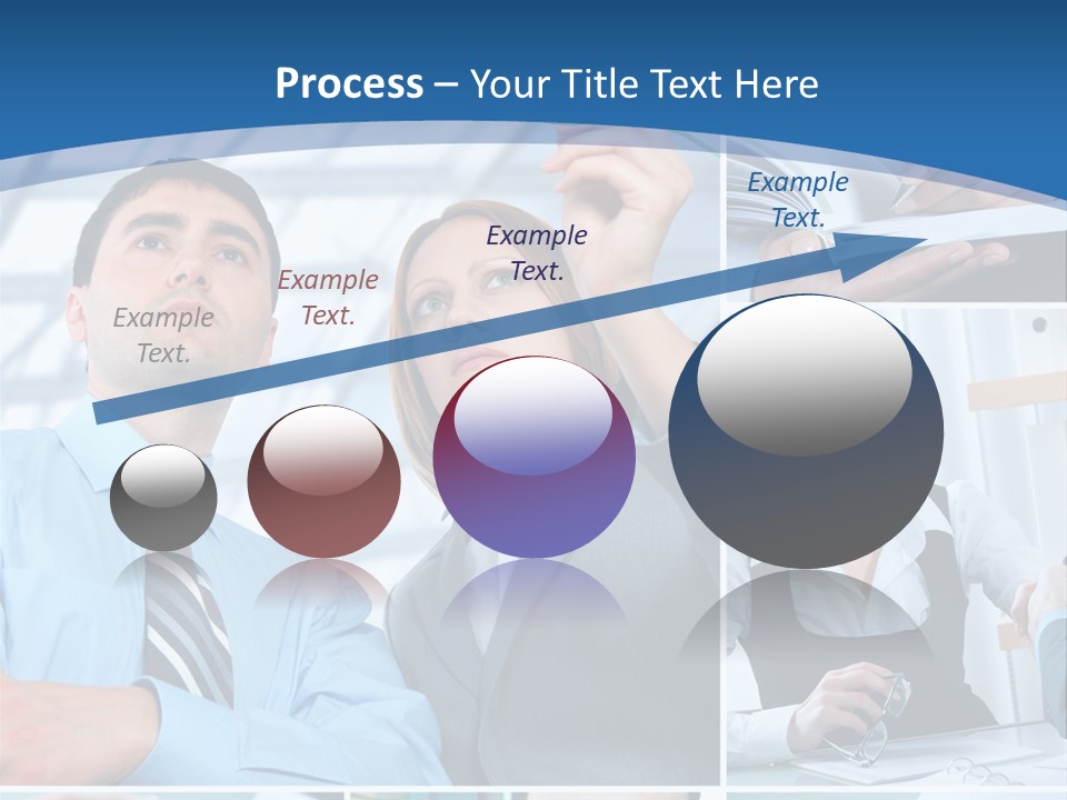 Communication Hand Business PowerPoint Template