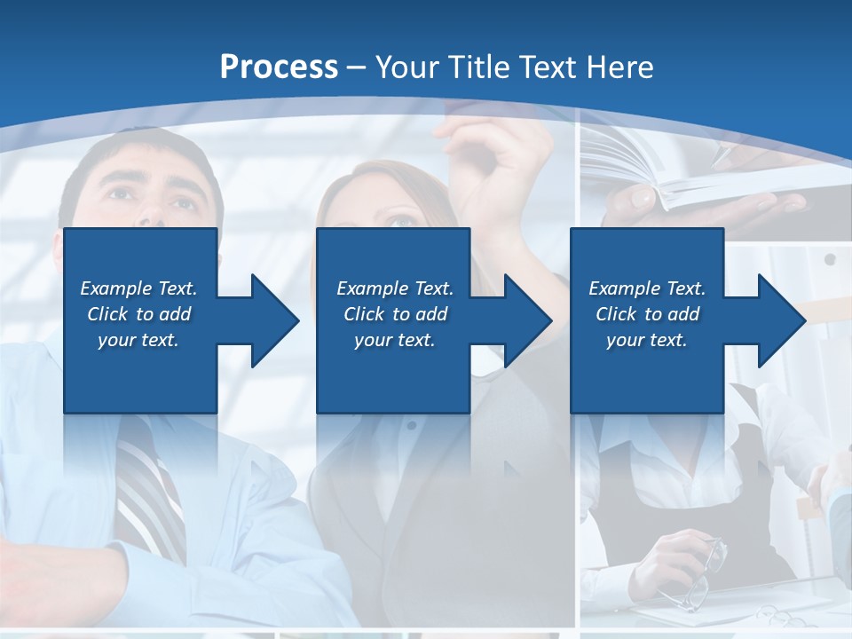Communication Hand Business PowerPoint Template
